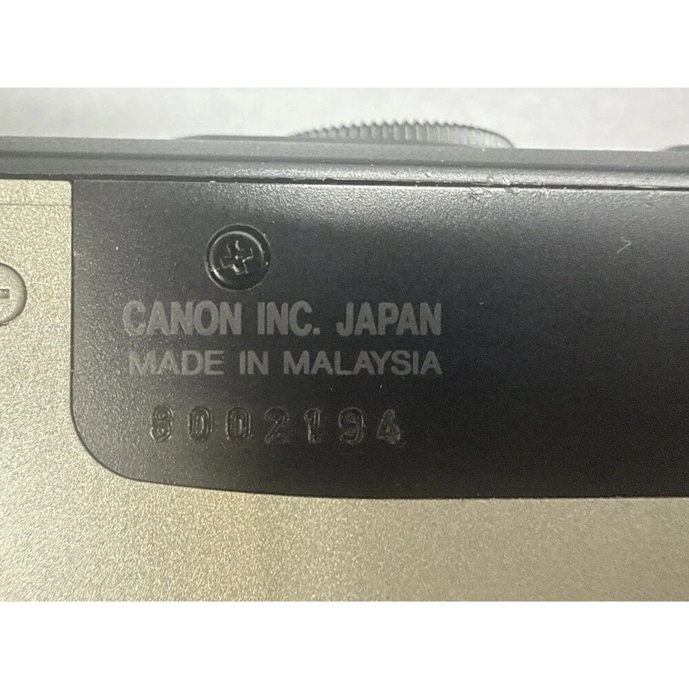 Canon Sure Shot 60  Zoom SAF 35mm Point & Shoot Film Camera Not Tested
